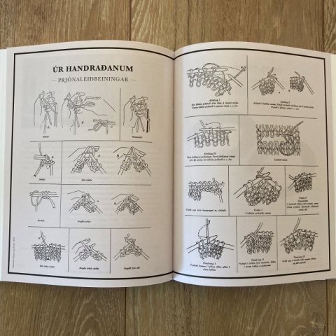 Úr handraðanum - prjónaleiðbeiningar